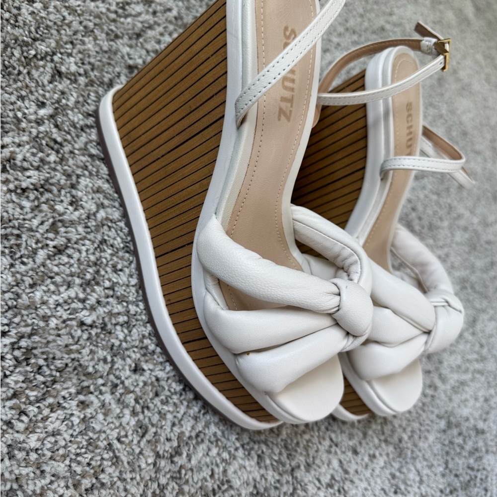 SCHUTZ Mindy Wedge Sandals